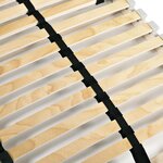 vidaXL Sommier à lattes avec 28 lattes 7 zones 70 x 200 cm