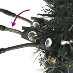 vidaXL Sapin de Noël artificiel avec support Vert 150 cm PVC