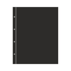 Intercalaires noirs pour album Folio Leuchtturm.