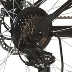 vidaXL Vélo de montagne 21 vitesses Roues de 26 pouces 42 cm Noir