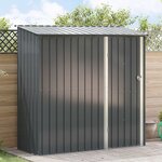 vidaXL Cabanons de jardin Anthracite 203 x 85 5 x 200 cm Métал