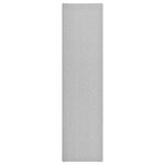 vidaXL Tapis de couloir Gris clair 80x300 cm