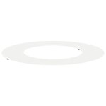 vidaXL Cache-pot en céramique Blanc Céramique Grand