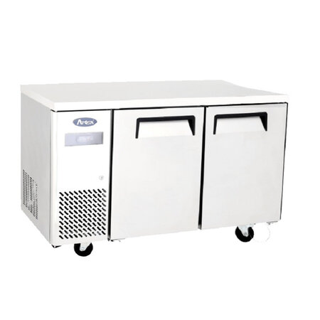 Table Réfrigérée Négative Compacte 2 Portes - 270 à 370 L - Atosa - R2902 Portes370Pleine