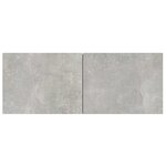 vidaXL Meubles TV 2 Pièces gris béton 80x30x30 cm bois d'ingénierie