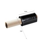 Pack and Move - Lot de 2 Film Etirable Opaque - Poignée - 150 m - Film Support Palette Valise Ordinateur - Protection Meuble Déménagement