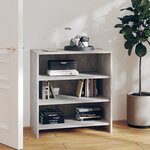 vidaXL Buffet Gris béton 70x40 5x75 cm Bois d'ingénierie