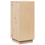 vidaXL Buffets 2 Pièces 31 5x34x75 cm Bois massif de pin
