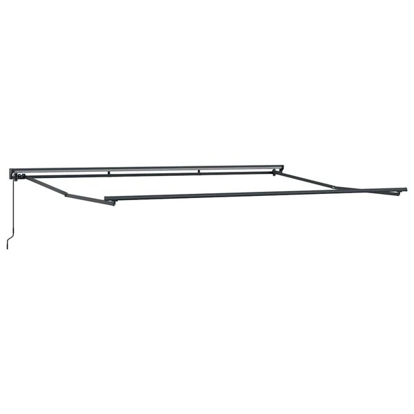 vidaXL Cadre de auvent Anthracite 4 5 × 3 m
