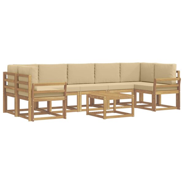 vidaXL Ensemble de canapés d'extérieur 6 Pièces