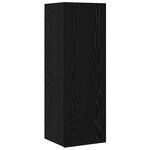 vidaXL Ensemble meuble TV 6 Pièces Chêne noir 100 x 30 x 30 cm