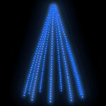vidaXL Guirlande lumineuse d'arbre de Noël 400 LED Bleu 400 cm