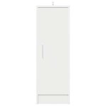 vidaXL Armoire à chaussures Blanc 32x35x92 cm Aggloméré