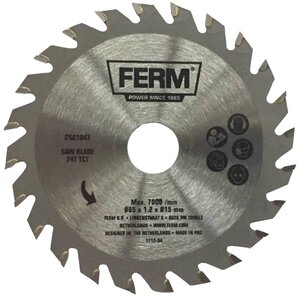 Ferm lame de scie de précision 24t tct 85 mm csa1047