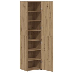 vidaXL Haut Armoire chêne artisanal 45 x 42 5 x 185 cm