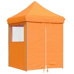 vidaXL Tente de fête Orange 200 x 200 x 306 cm Tissu Oxford