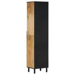 vidaXL Armoire de salle de bain 38x33x160 cm bois massif de manguier