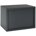 vidaXL Coffre-fort Gris foncé RAL7016 25 x 35 x 25 cm Acier