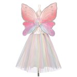 Deguisement robe + ailes Louanne 3­-4 ans