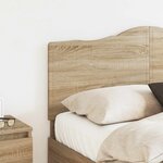 vidaXL Tête de lit Chêne Sonoma 140 cm Bois d'ingénierie