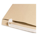 Pochette jumbo kraft brune auto-adhésive sans fenêtre  375x450 mm