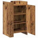 vidaXL Buffet Bois ancien 45 x 35 x 75 cm Bois d'ingénierie