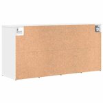 vidaXL Cabinet à chaussures Blanc 103 x 30 x 51 cm Bois d'ingénierie