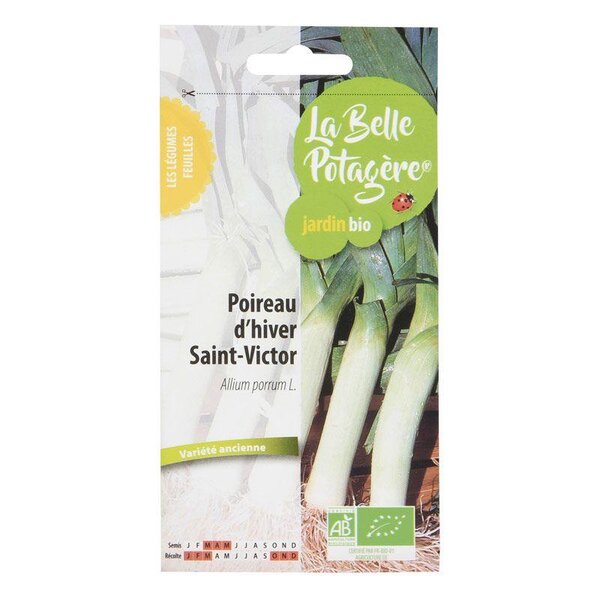 Graines à semer - Poireau d'hiver Saint Victor - 1 5 g