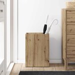 vidaXL Porte-parapluie avec stockage Chêne artisanal 40 x 20 x 55 5 cm