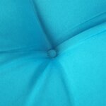vidaXL Coussins de palette 2 Pièces turquoise tissu