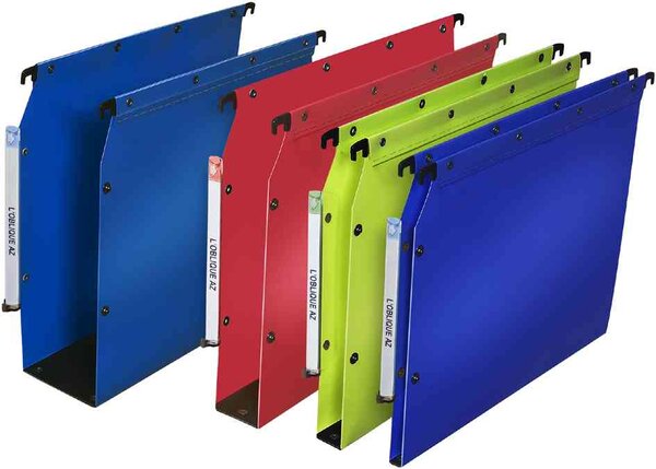 Dossiers suspendus POLYPRO Ultimate, fond 15 L'OBLIQUE AZ
