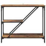 vidaXL Table console Bois Ancien 88 5 x 30 x 75 cm Bois d'ingénierie