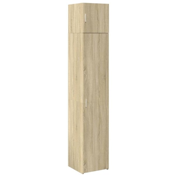 vidaXL Armoire de rangement mince chêne sonoma 40x42 5x225 cm