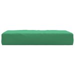 vidaXL Coussin de palette vert 60x60x8 cm tissu oxford