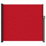 vidaXL Auvent latéral rétractable rouge 180x600 cm