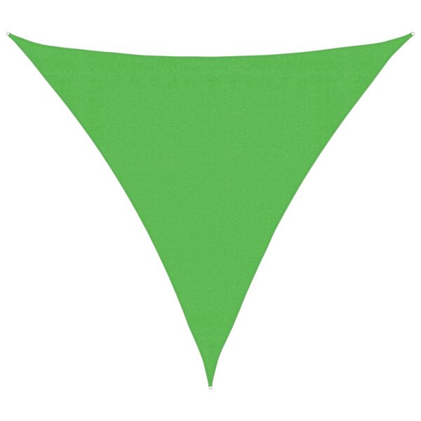 vidaXL Voile d'ombrage 160 g/m² Vert clair 3 6x3 6x3 6 m PEHD