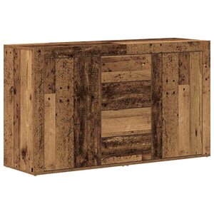 vidaXL Buffet Bois ancien 120 x 36 x 69 cm Bois d'ingénierie