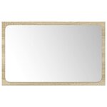 vidaXL Ensemble de meubles de salle de bain 3 Pièces chêne sonoma