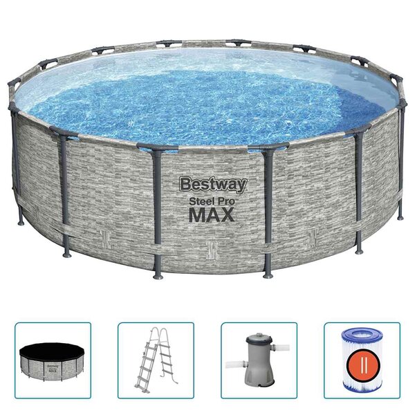 Bestway Piscine Power Steel 427x122 cm
