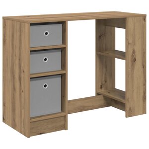 vidaXL Bureau Chêne artisanal Bois d'ingénierie 100 x 40 x 75 cm