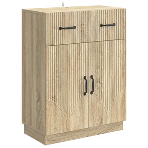 vidaXL Buffet Chêne Sonoma 66 x 34 5 x 87 cm Bois d'ingénierie