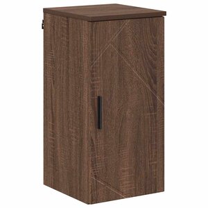 vidaXL Cabinet de salle de bain Chêne marron 30 x 31 5 x 61 cm