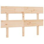 vidaXL Tête de lit 138x3x81 cm Bois massif de pin