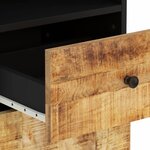 vidaXL Armoire de salle de bain 38x33x160 cm bois massif de manguier
