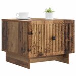 vidaXL Table basse Bois ancien 49 x 50 x 40 cm Bois d'ingénierie