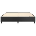 vidaXL Cadre de lit sans matelas noir 180x200 cm similicuir