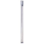 vidaXL Colonne à eau de jardin 40 cm acier inoxydable rond