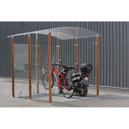 Mottez Abri pour vélos de 4m2 garantie 20 ans B821C