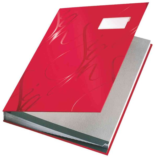 Design parapheur, 18 compartiments, rouge LEITZ