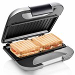 Princess Appareil à croque-monsieur Deluxe 750 W Gris